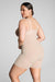 spanx ONCORE HIGH-WAISTED MID-THIGH SHORT soft nude plus back