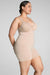 spanx ONCORE HIGH-WAISTED MID-THIGH SHORT soft nude plus side