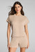 spanx airessentials crewneck tee dune front