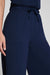 spanx airessentials french rib jumpsuit timeless navy front detail