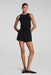 spanx airessentials french rib romper very black