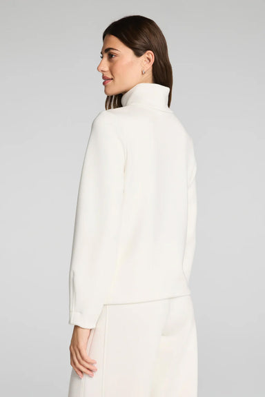 spanx airessentials luxe turtleneck ivory back