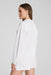 spanx airessentials oversized button down powder back