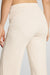 spanx airessentials straight leg pant oatmeal heather back detail