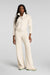 spanx airessentials track jacket oatmeal heather