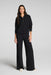 spanx airessentials wide leg pant very black