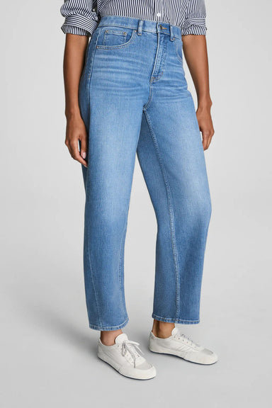 spanx authentic 360 barrel leg jeans elysian front