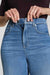 spanx authentic 360 wide leg jean elysian front detail