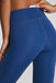 spanx booty boost staycool tech leggings faded indigo detail