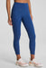 spanx booty boost staycool tech leggings faded indigo front