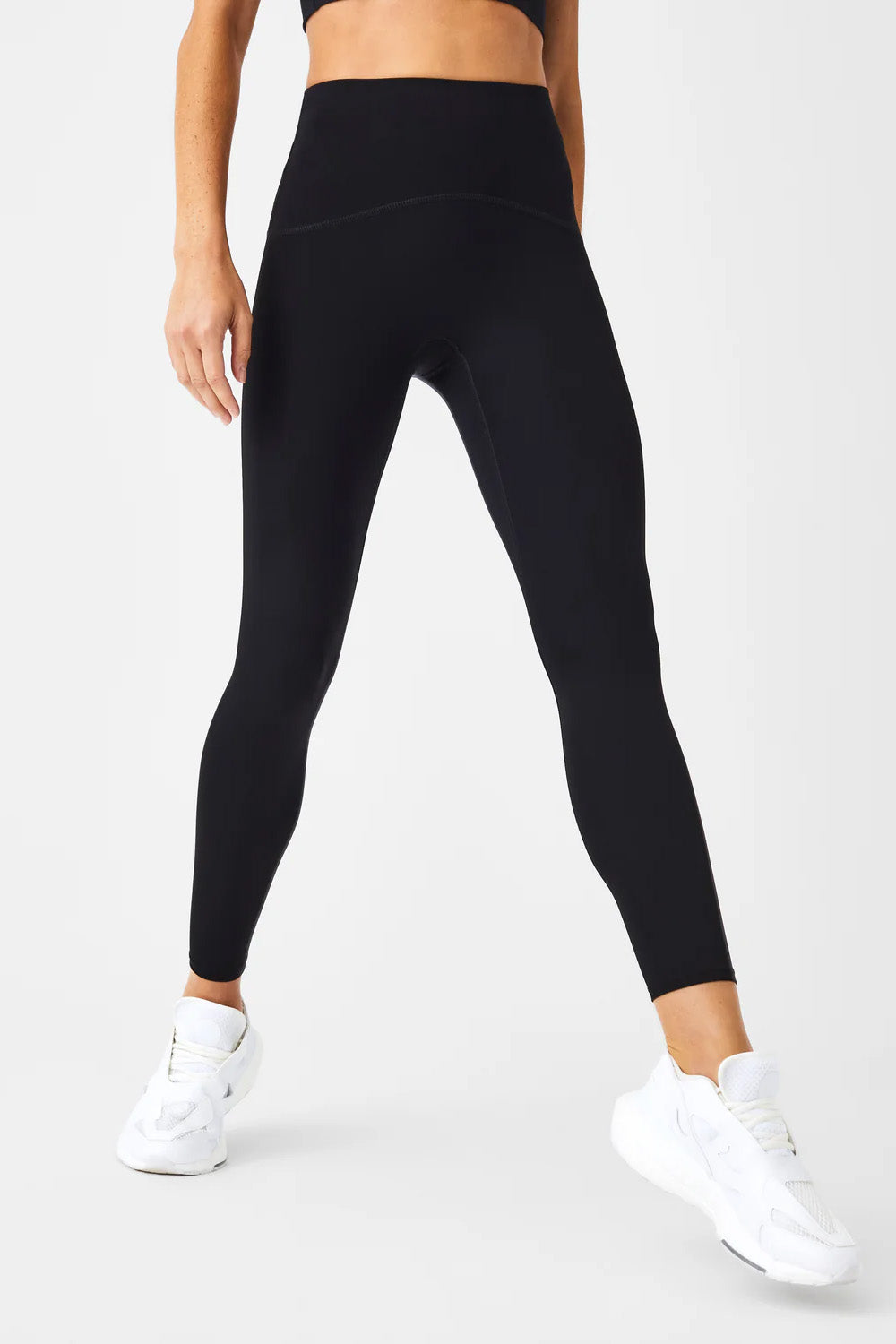 spanx booty bost 7/8 legging very black profile