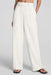 spanx carryon pleated wideleg pant ivory front