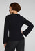 spanx french rib cardigan very black back