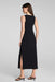 spanx french rib maxi dress very black back
