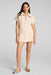 spanx french rib ss half zip toasted coconut