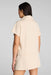 spanx french rib ss half zip toasted coconut back