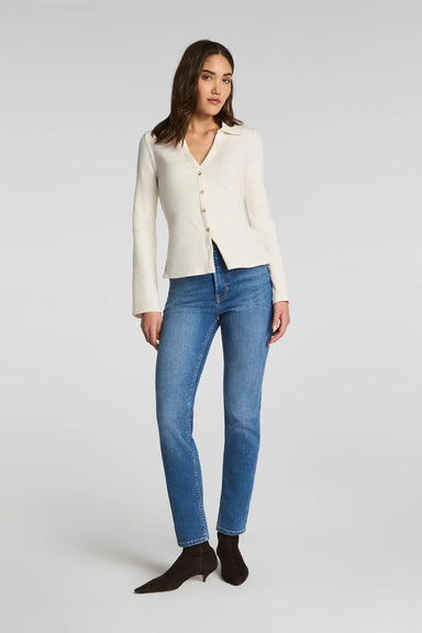 spanx redefine slim straight jeans monterey wash