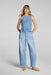 spanx utility barrel leg jeans seaside blue