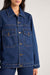 Rhythm - Demi Denim Oversized Jacket - Indigo - Detail