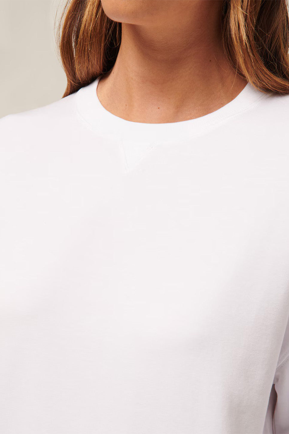 Travis Matthew - Cloud Terry Crew - White - Detail