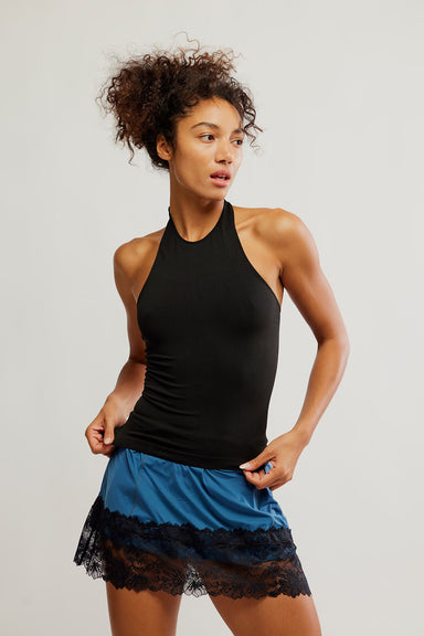 Free People - So Sleek Cami - Black - Front