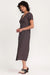 RVCA - Understated Midi Dress - Raisin - Side
