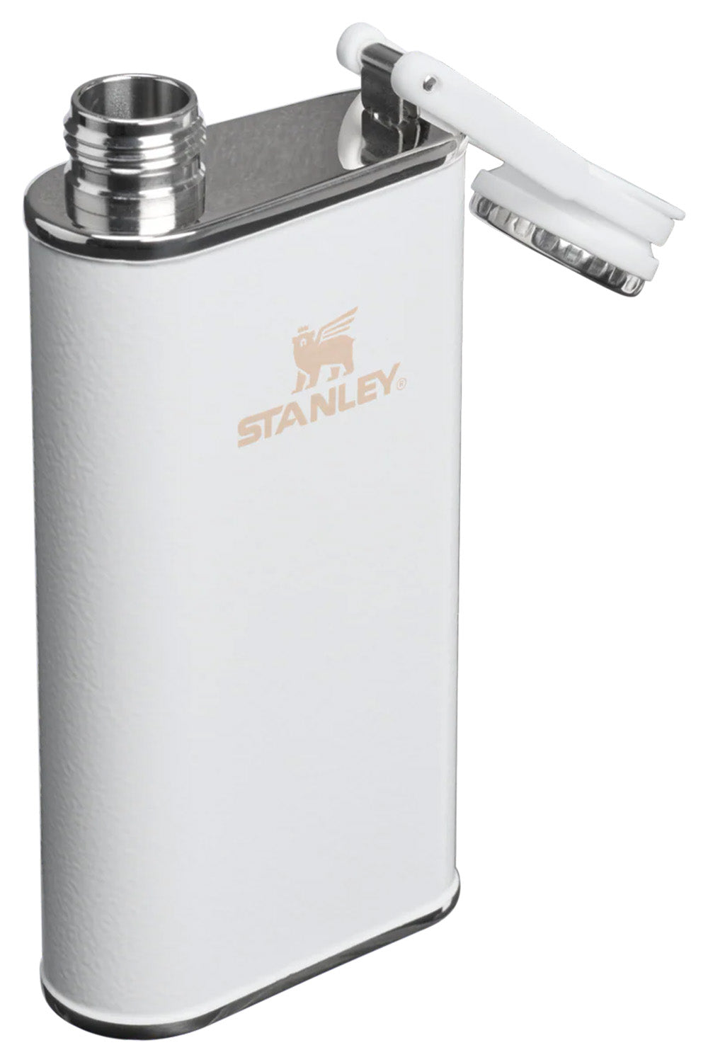 stanley the easy fill flask hammertone frost open