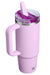 stanley the quencher protour flip straw 30oz soft orchid back