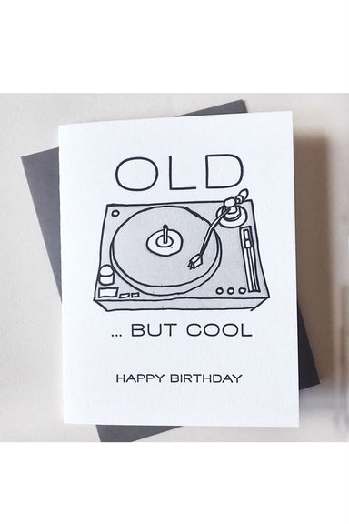 Steel Petal Press - Old But Cool Card