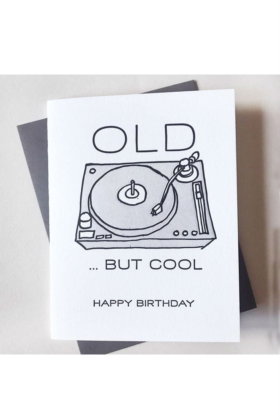 Steel Petal Press - Old But Cool Card