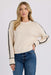 Stitches & Stripes Miro Pullover in Cream Combo — Front view