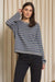 Stitches & Stripes - Shane Crewneck - Cinder Combo