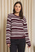 Stitches & Stripes - Rudi Pullover - Cherry Combo
