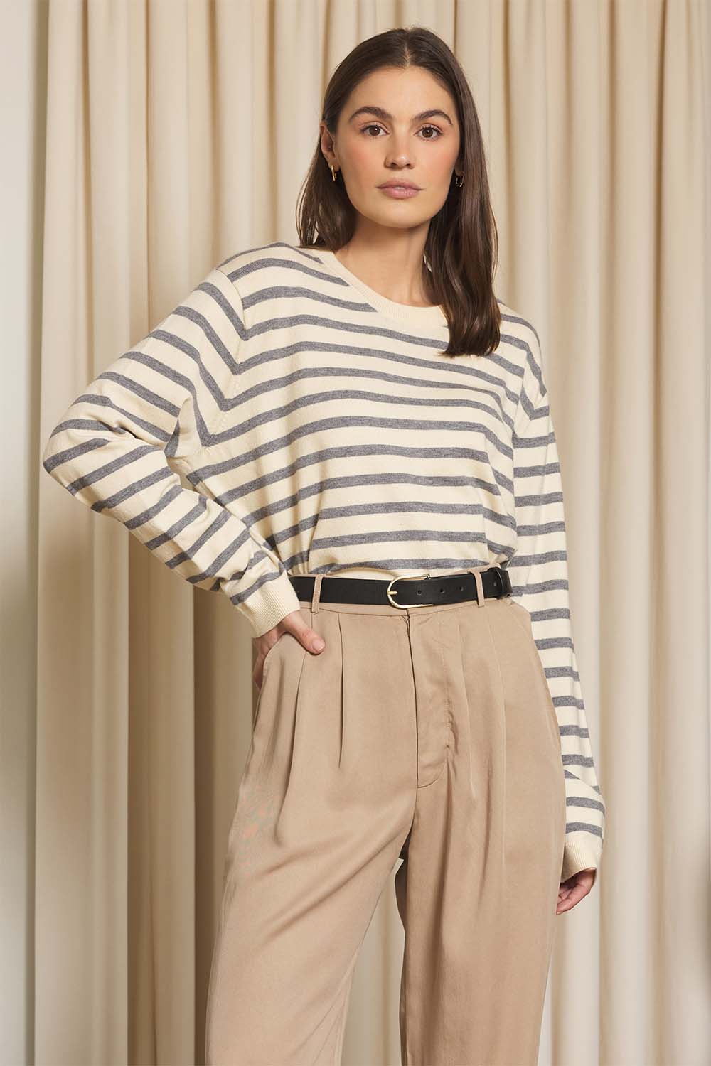 stitches and stripes shane crewneck wax combo