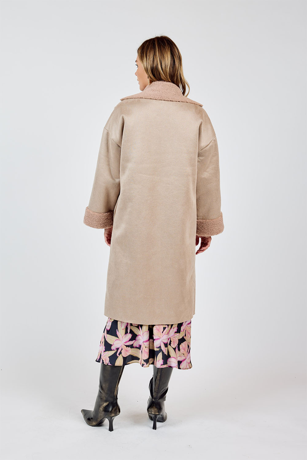 Sadie & Sage - Selma Coat - Ash - Back