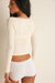 Free People - A Little Bit Layering Cami - Toasted Eggnog - Back