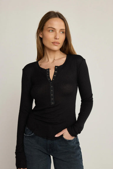 sunday-ritual-waffle-henley-top-black-front