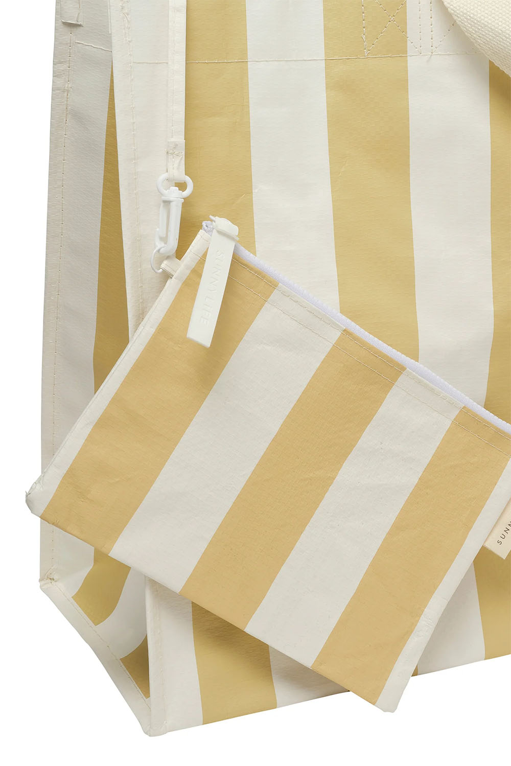 sunnylife carryall beach bag butternut pouch