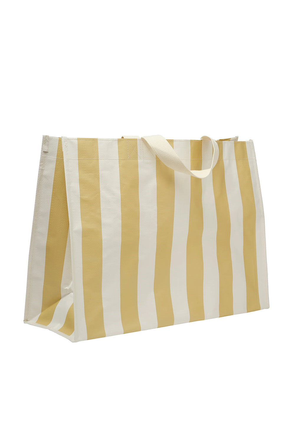 sunnylife carryall beach bag butternut profile