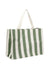 Sunnylife - Carryall Beach Bag - The Vacay Olive Stripe - Profile