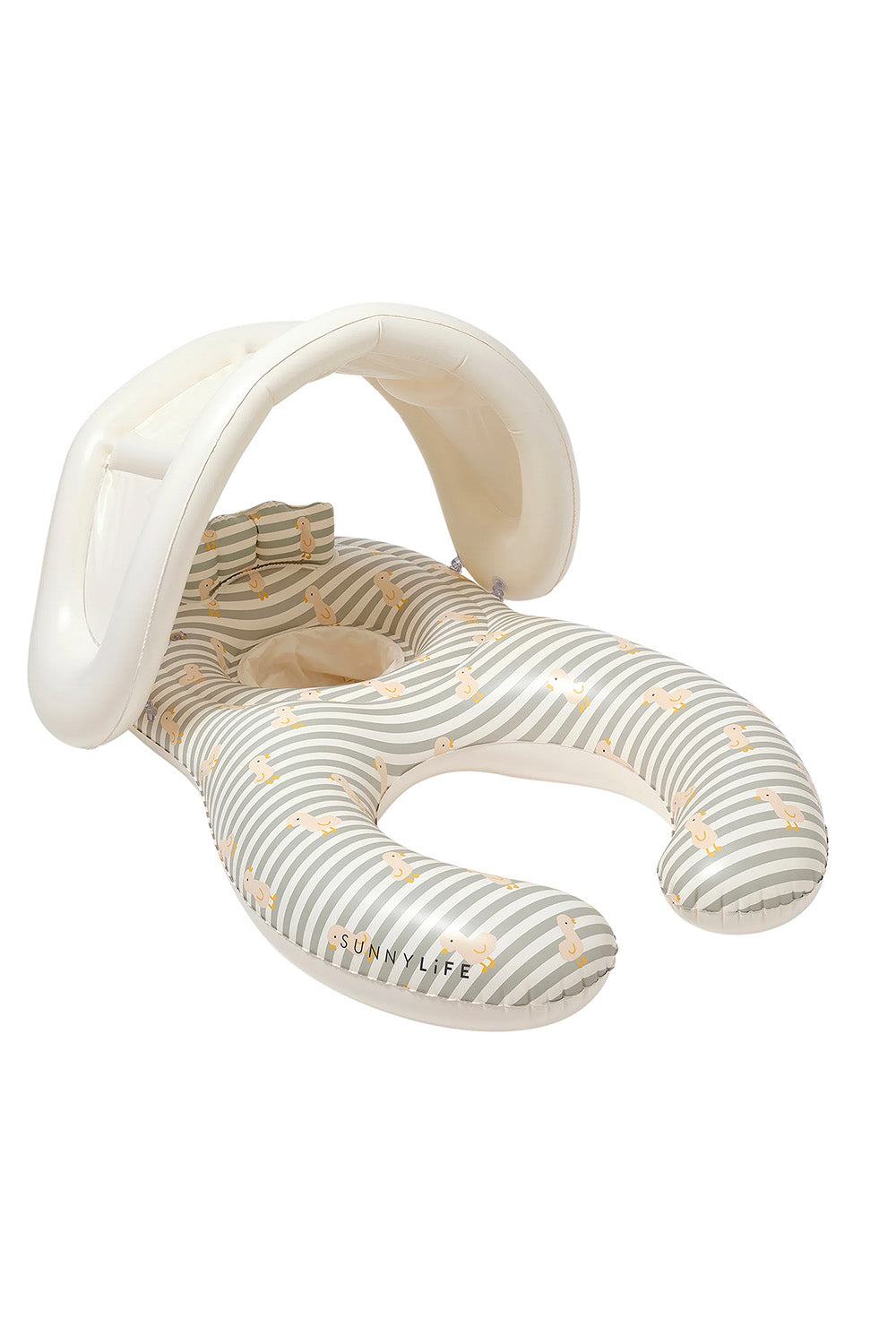 sunnylife flat together baby seat dex the duck profile
