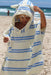 sunnylife kids hooded towel sammy the seagull model