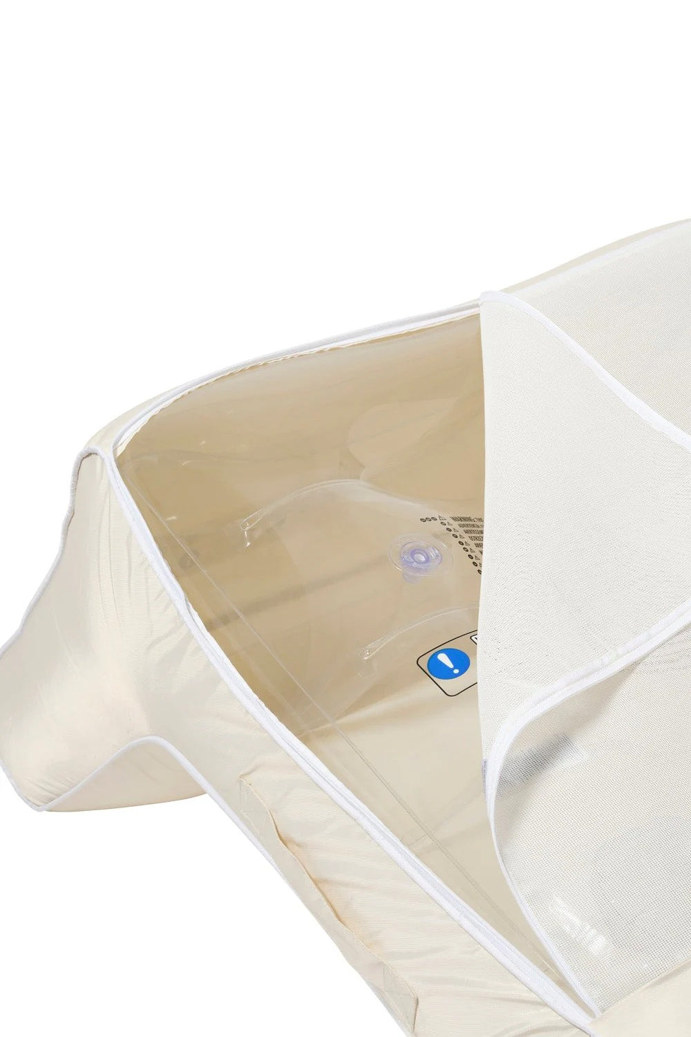 sunnylife luxe floating chair casa cream detail