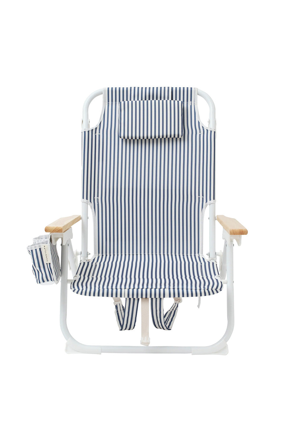 sunnylife resort luxe bech chair coastal blue front