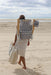 sunnylife resort luxe bech chair coastal blue model