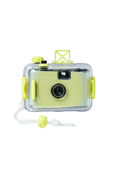 sunnylife underwater camera neon green front
