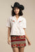 Sendero - Prairie Rose Lace Blouse - White - Front