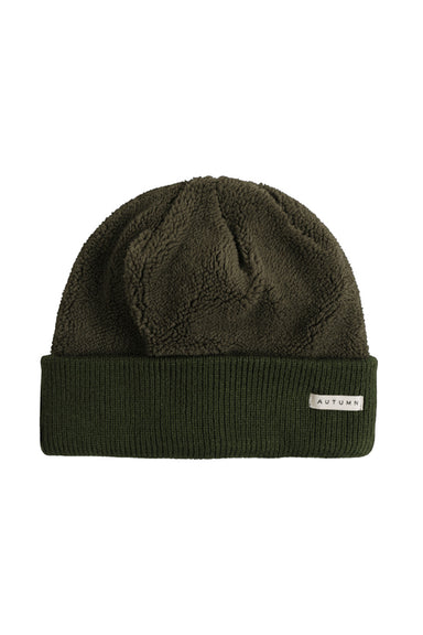 Autumn - Reverse Fleece Beanie - Scum - Front