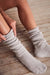 Free People - Staple Slouch Socks - Marled Grey