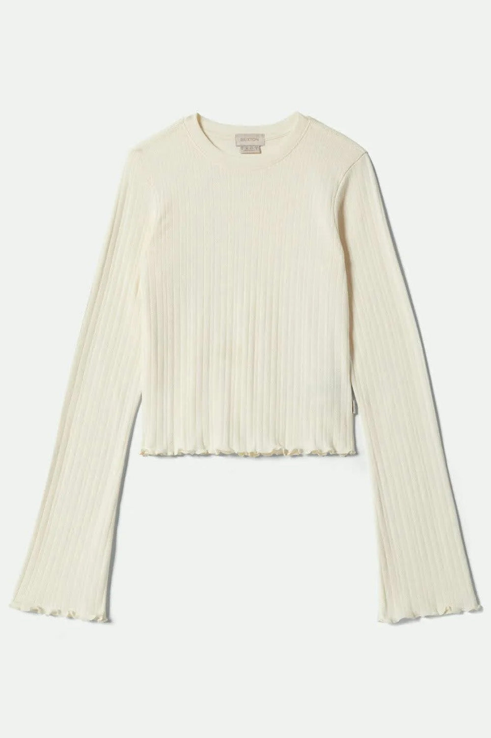 Brixton - Dolly Slim LS Knit Tee - Off White